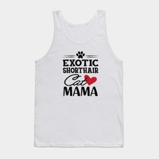 Exotic shorthair cat mama Tank Top